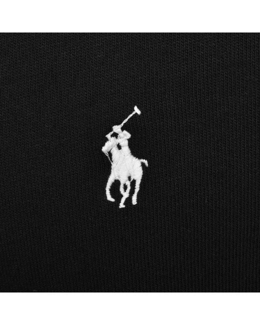 Ralph Lauren Black Long Sleeve T Shirt Polo for men