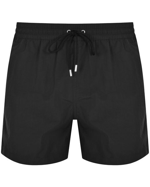 Paul Smith Black Stripe Swim Shorts for men