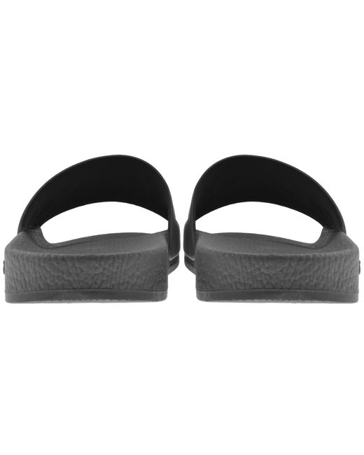 BOSS BUSINESS Black Boss Aryeh Sliders for men