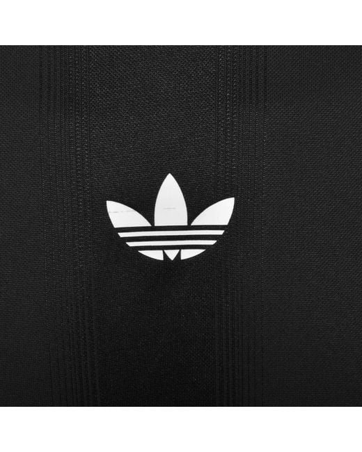 Adidas Originals Black Jacquard Jersey T Shirt for men