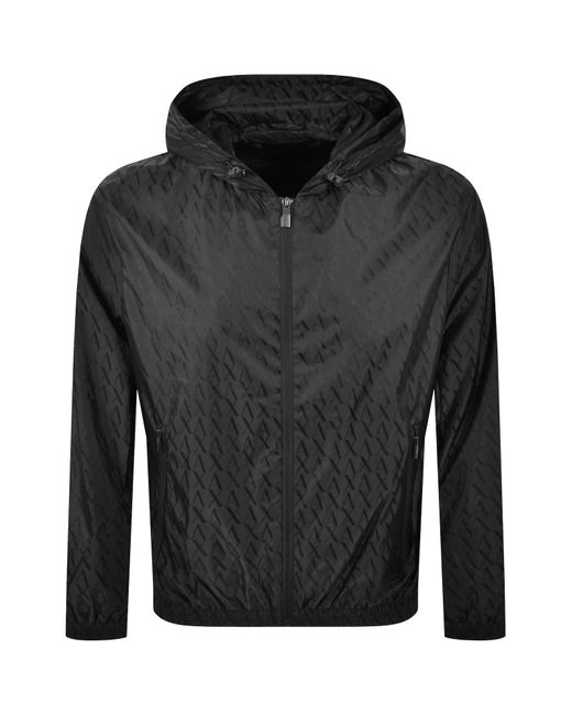 ARMANI EXCHANGE Gray Windbreaker Jacket for men