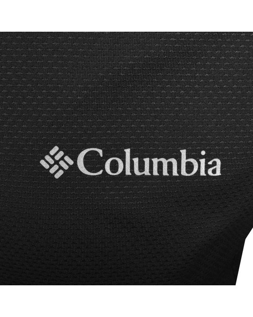 Columbia Black Half Zip Track Top for men