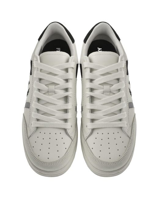 Fred Perry Natural B725 Leather Trainers for men