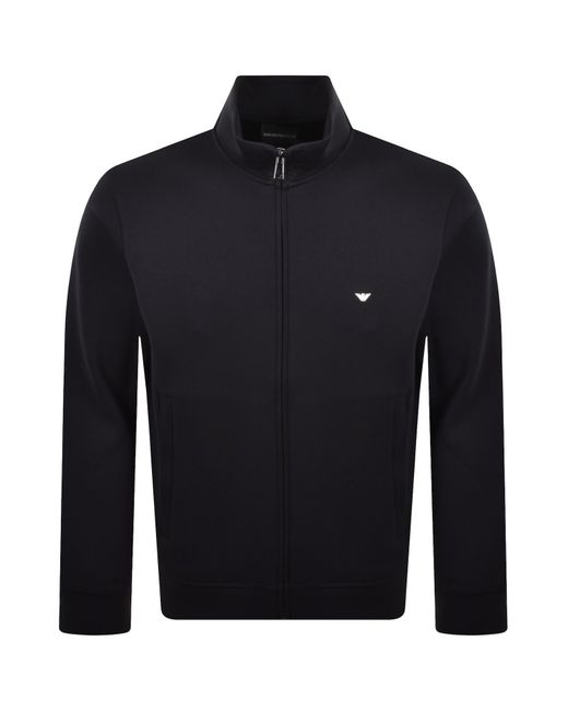 Armani Blue Emporio Full Zip Sweatshirt for men