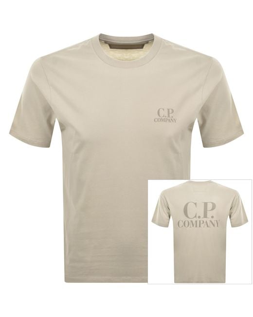 C P Company White Cp Company Comfort T Shirt for men