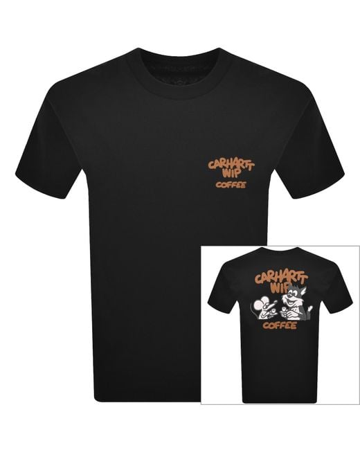 Carhartt Black Coffee Break T Shirt for men