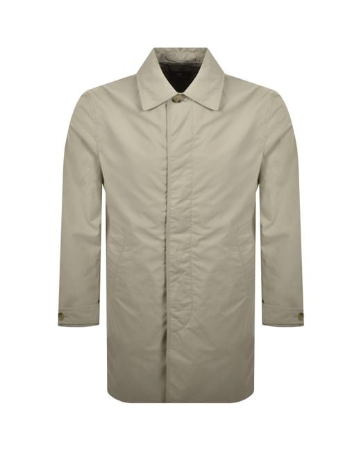 Paul Smith Green Showerproof Coat for men