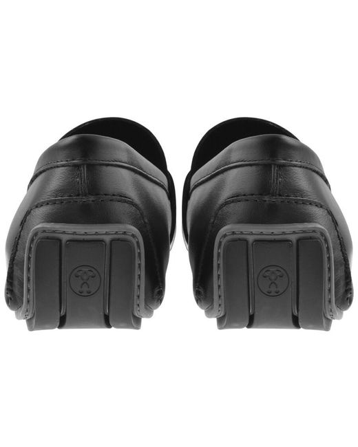 Moschino Black Driver Shoe for men