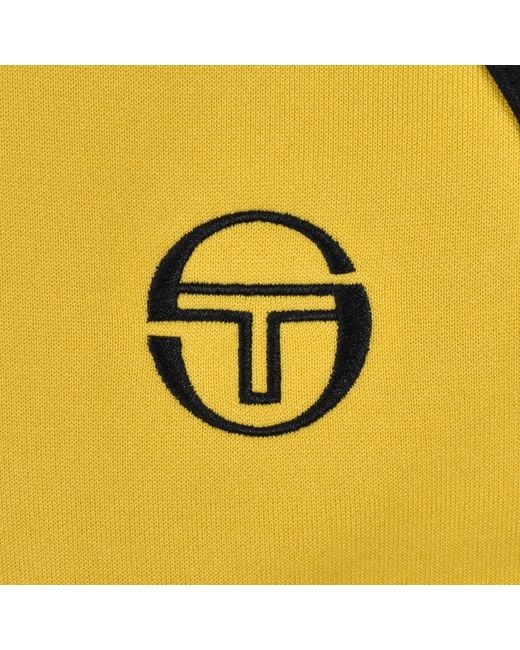 Sergio Tacchini Yellow Ghibli Davis Track Top for men