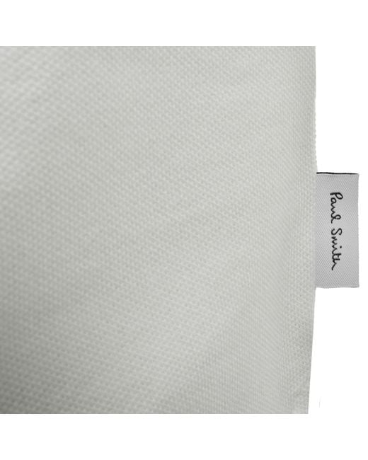 Paul Smith Gray Tipped Polo T Shirt Off for men