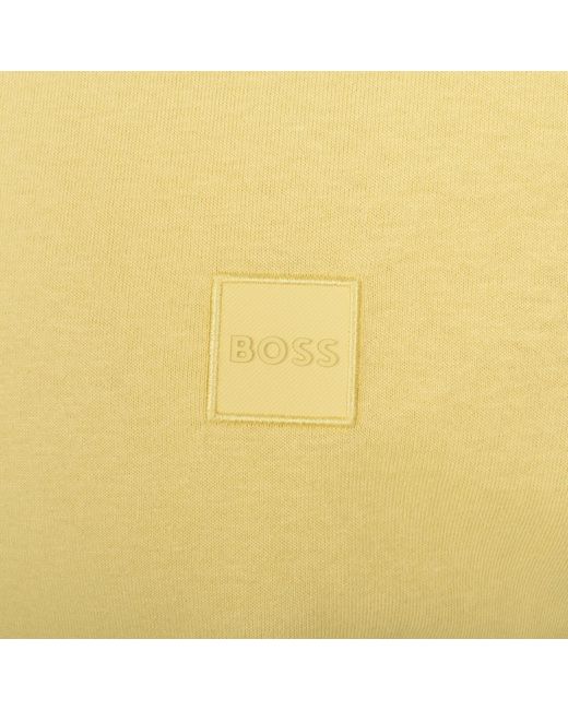 Boss Yellow Boss Tales T Shirt Open for men