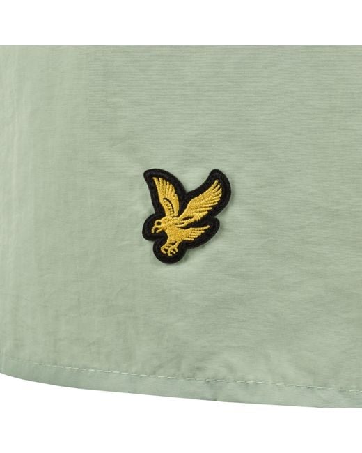 Lyle & Scott Green Swim Shorts for men