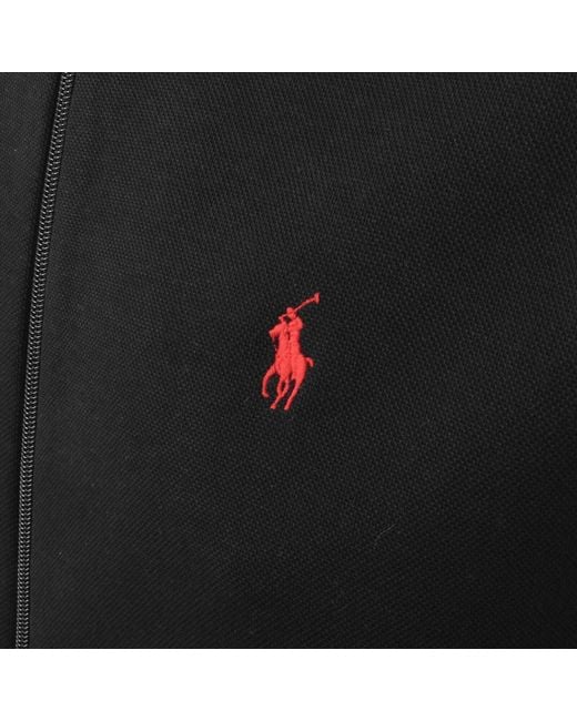 Ralph Lauren Black Full Zip Sweatshirt for men