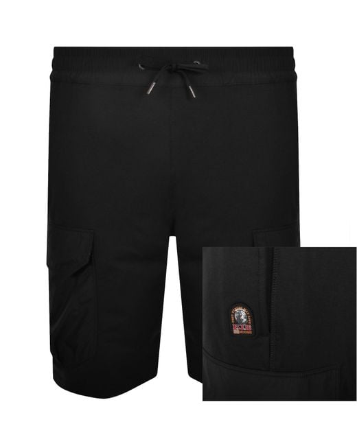 Parajumpers Black Boyce Shorts for men