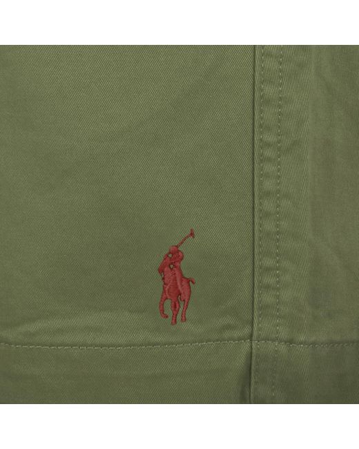 Ralph Lauren Green Prepster Shorts for men