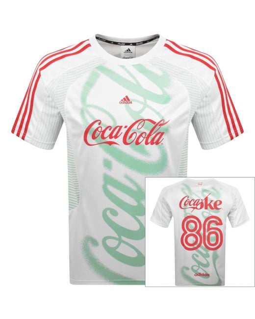 Adidas Originals White X Coca-Cola Jersey for men