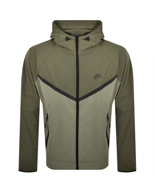 Nike Green Tech Woven Windrunner Jacket for men
