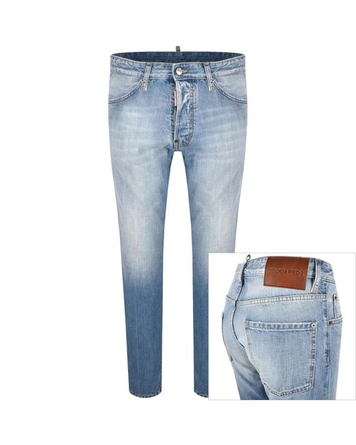 DSquared² Blue Cool Guy Slim Fit Jeans for men