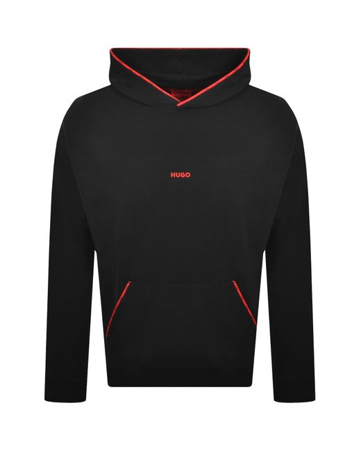 HUGO Black Noah Hoodie for men