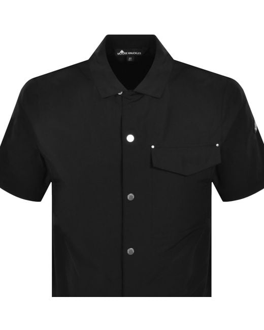 Moose Knuckles Black Charlesbourg Shirt for men