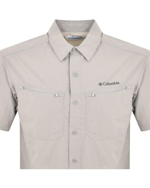 Columbia Gray Mountaindale Outdoor Shirt for men