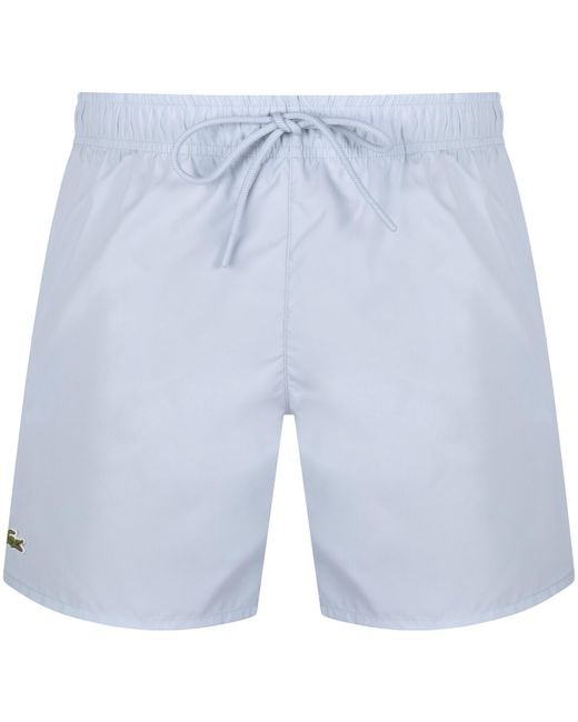 Lacoste Blue Core Essentials Swim Shorts for men