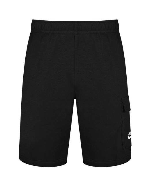 Nike Black Club Logo Cargo Shorts for men
