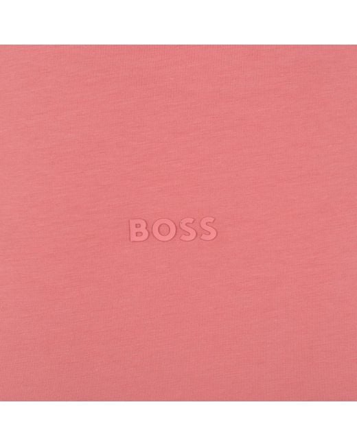 Boss Pink Boss Tchup T Shirt Deep for men