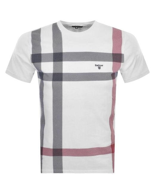 Barbour Gray Norman T Shirt for men