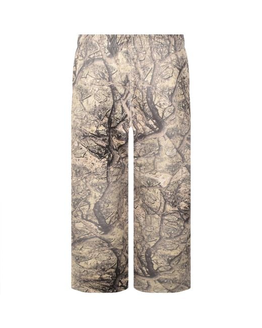 BBCICECREAM Natural Arch Logo Joggers for men