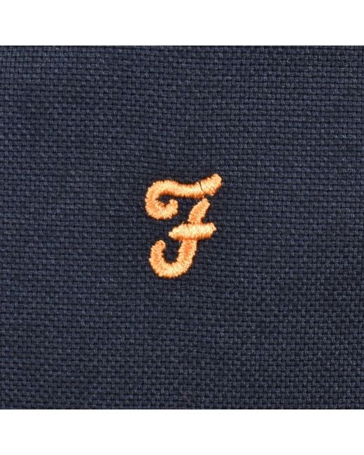 Farah Blue Farah Callier Overshirt for men