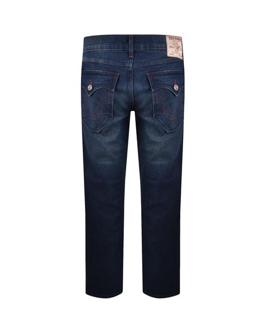 True Religion Blue Ricky Flap Jeans for men