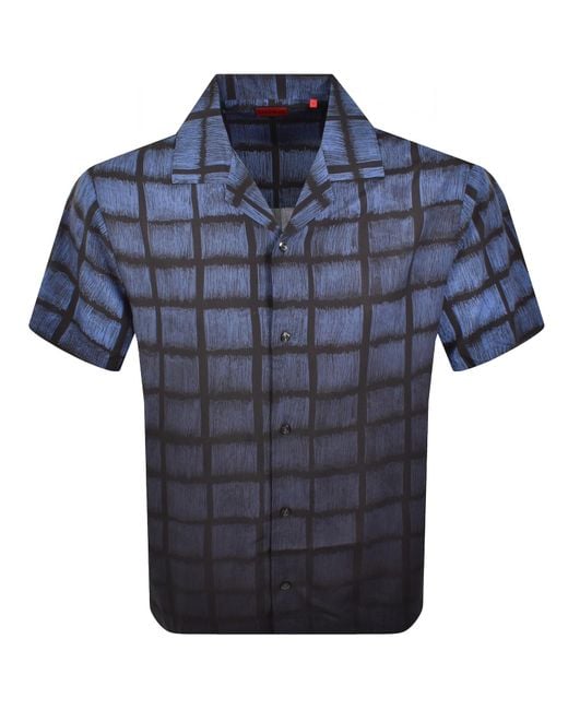 HUGO Blue Espino Shirt for men
