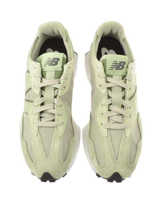 New Balance White 327 Trainers for men