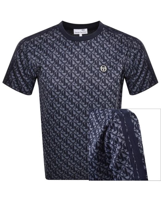Sergio Tacchini Blue Rene Mono T Shirt for men