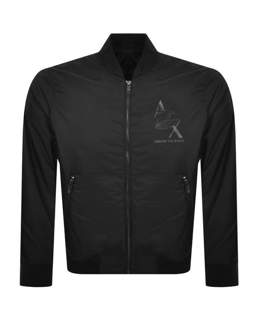 Armani exchange 2024 mens bomber jacket
