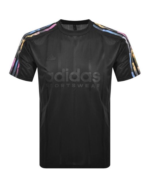 Adidas Originals Black Adidas Sportswear Tiro T Shirt for men