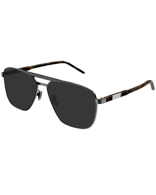 Gucci Black Gucci Gg1163S 001 Sunglasses for men