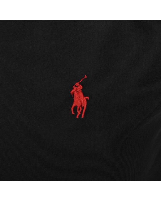 Ralph Lauren Black Long Sleeved T Shirt for men