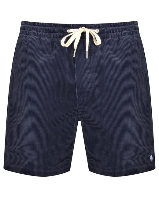 Ralph Lauren Blue Corduroy Shorts for men