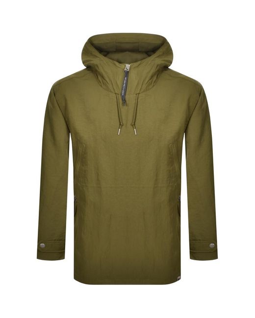 khaki overhead jacket