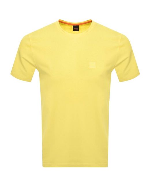 Boss Yellow Boss Tales T Shirt for men