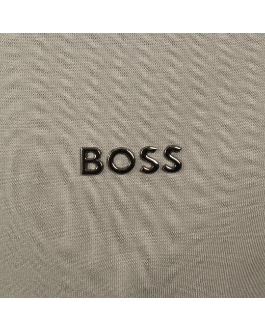 BOSS BUSINESS Gray Boss Sense Full Zip Hoodie for men