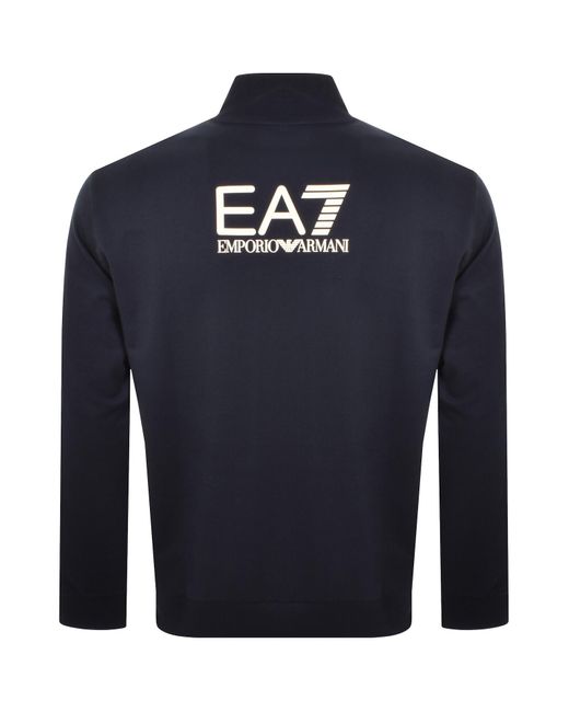 EA7 Blue Emporio Armani Jersey Tracksuit for men