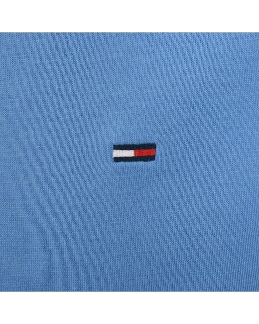 Tommy Hilfiger Blue Flag Logo T Shirt for men