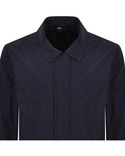 Tommy Hilfiger Blue Packable Car Jacket for men