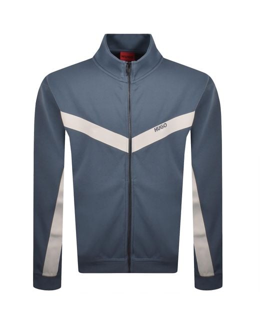 HUGO Blue Darti Full Zip Sweatshirt for men