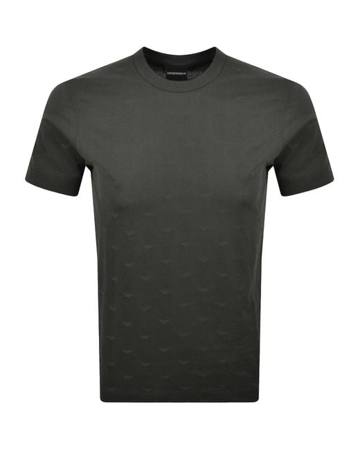 Armani Black Emporio T Shirt for men