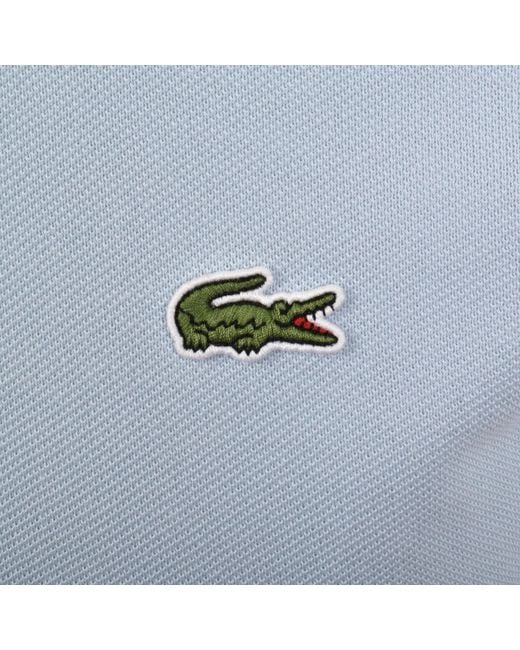 Lacoste Blue Short Sleeved Polo T Shirt for men