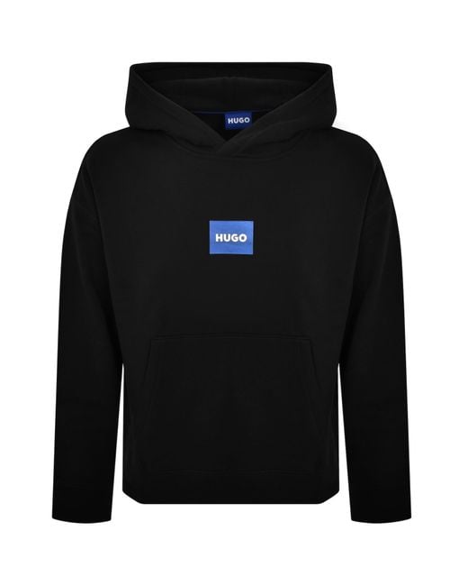 HUGO Black Nayohood Hoodie for men